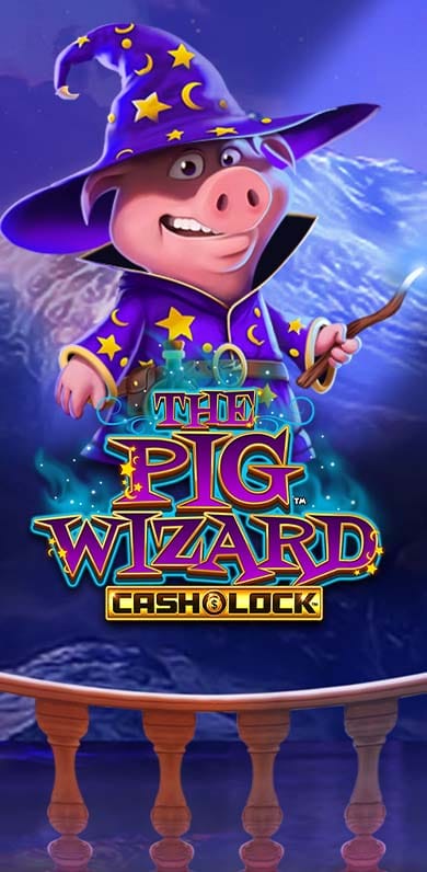 The Pig Wizard Cash Lock in Gamesfirstwithparty