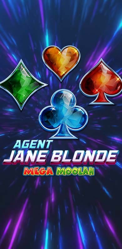 Agent Jane Blonde Mega Moolah in GamesGlobalJackpots