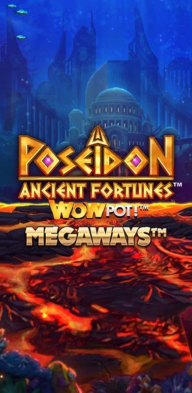 Ancient Fortunes: Poseidon WOWPOT Megaways in GamesGlobalJackpots
