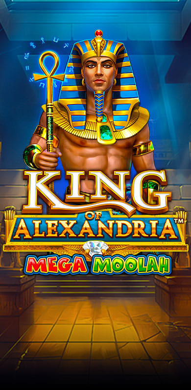 King of Alexandria Mega Moolah in GamesGlobalJackpots