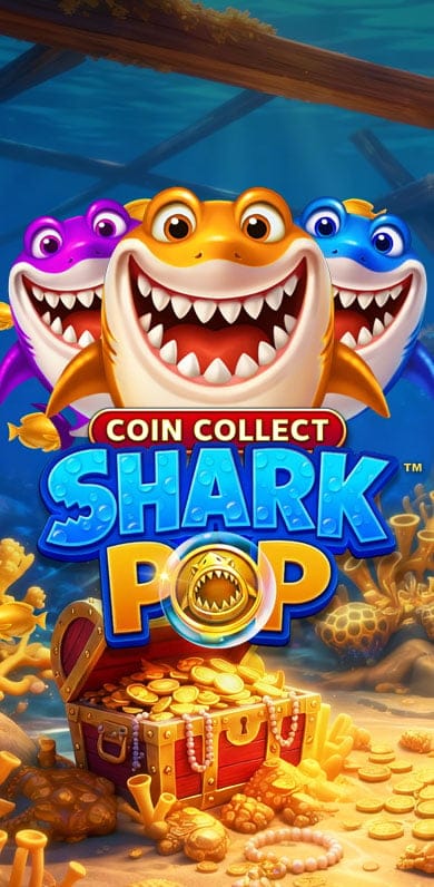 Shark Pop Coin Collect in Gamesfirstwithparty