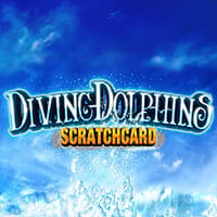 Diving Dolphins Scratchcard in morepartyoriginals