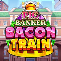Pig Banker Bacon Train in morepartyoriginals