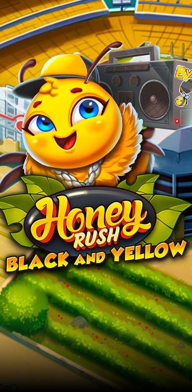 Honey Rush Black and Yellow in Gamesfirstwithparty