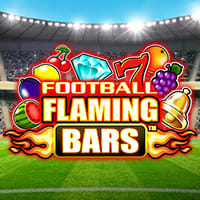 Football Flaming Bars in All Jackpot Slots
